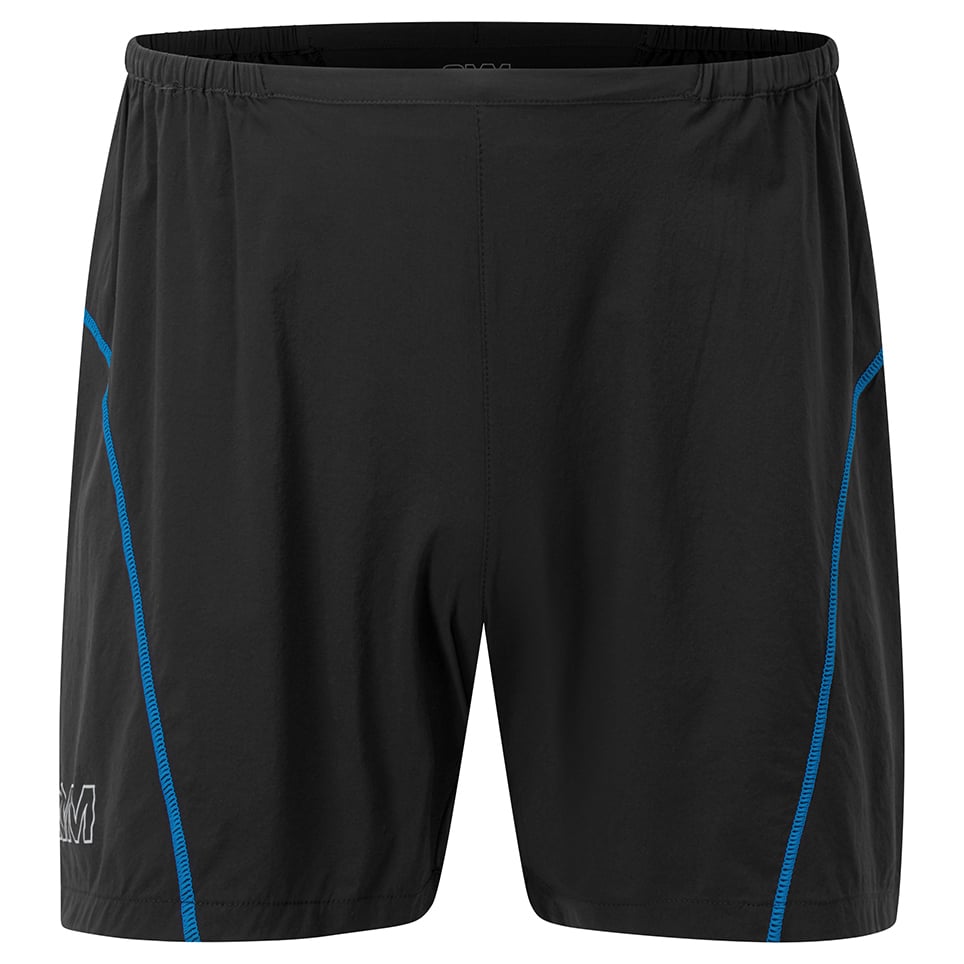 цена Шорты для бега Omm Pacelite Short, цвет Black/Blue