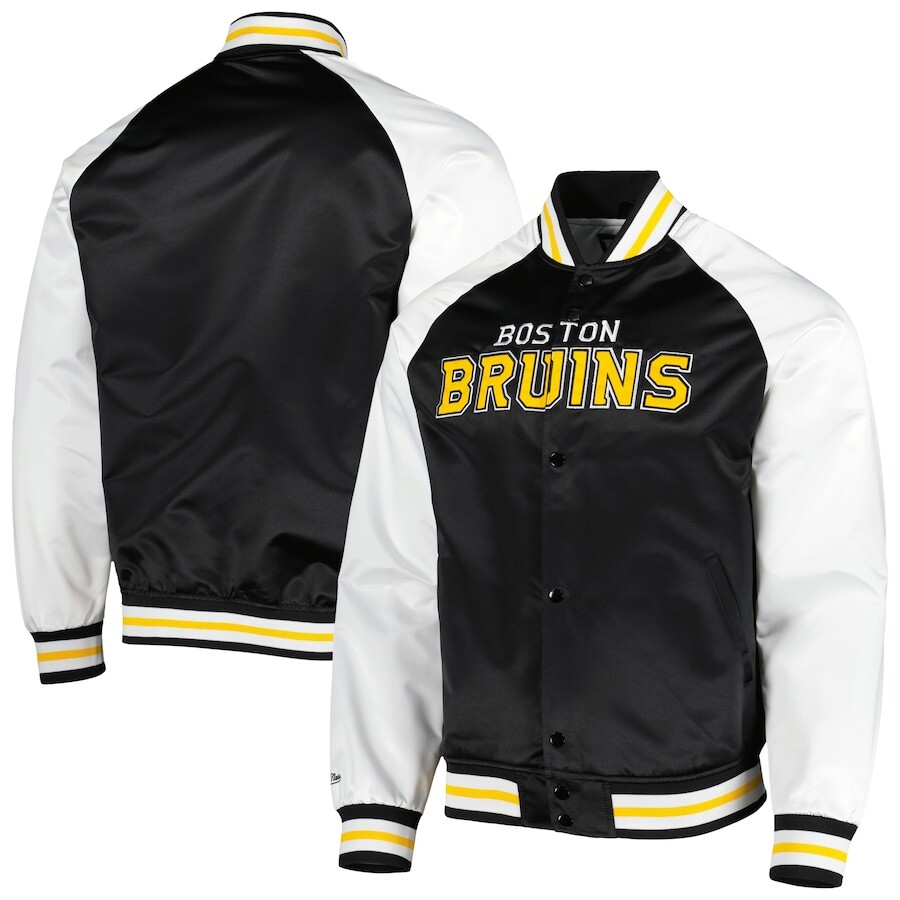 

Куртка Mitchell & Ness Boston Bruins, черный