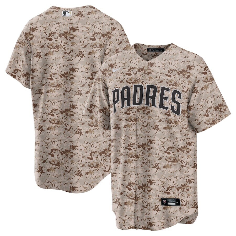 

Джерси Nike San Diego Padres, камуфляж