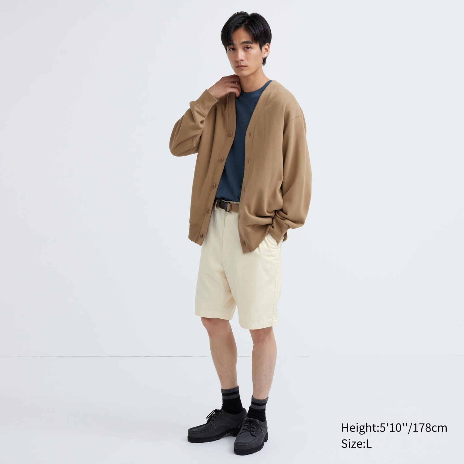 

Шорты UNIQLO с кулиской, белый