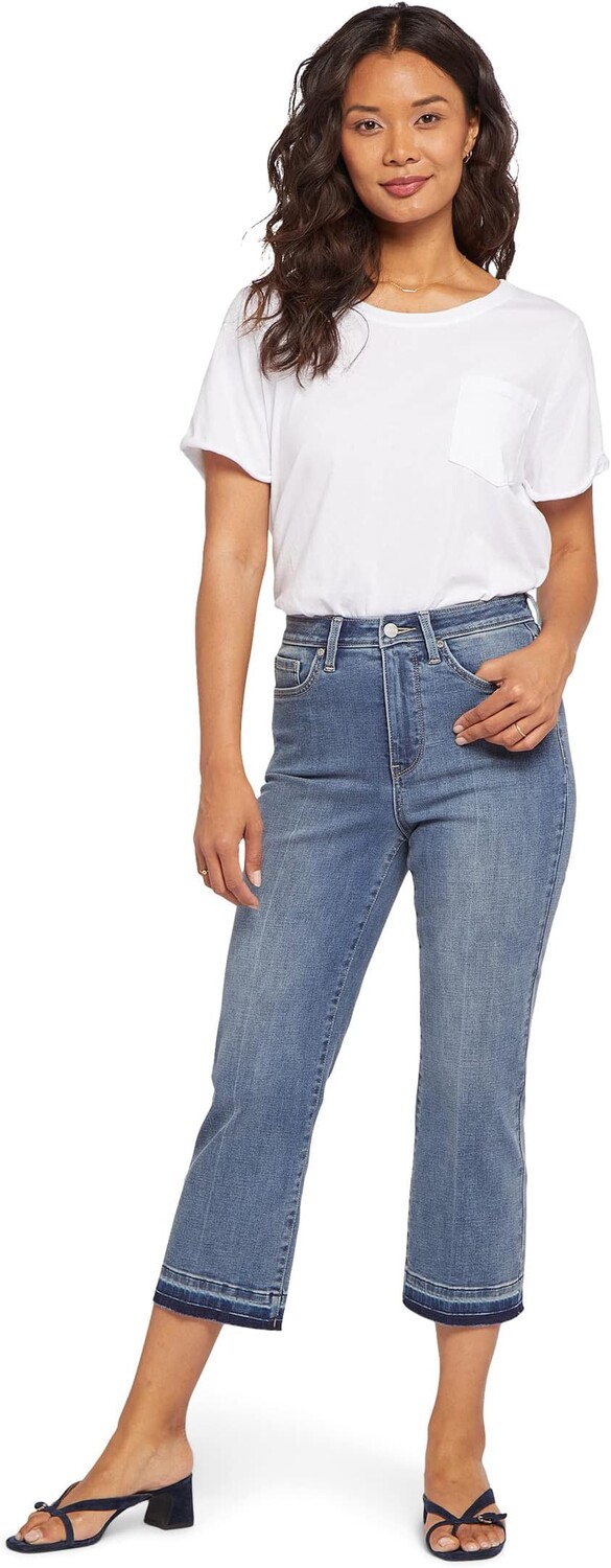 

Джинсы Joni High-Rise Relaxed Capris Released Hem NYDJ, цвет Majestic