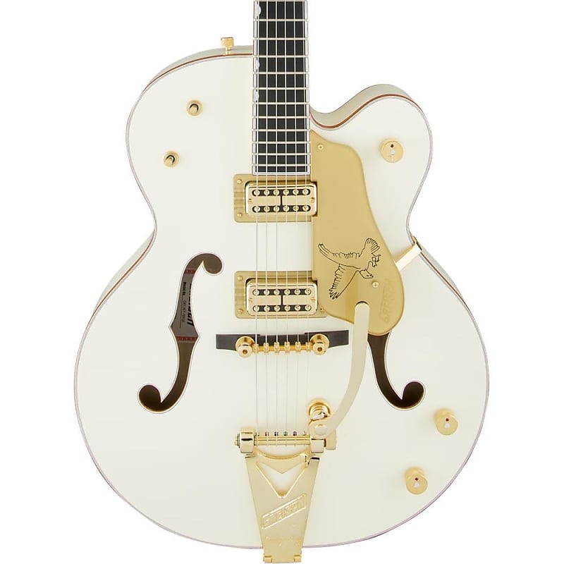 Электрогитара Gretsch G6136T-59 Vintage Select Edition '59 Falcon Hollow Body With Bigsby - TV Jones - Vintage White