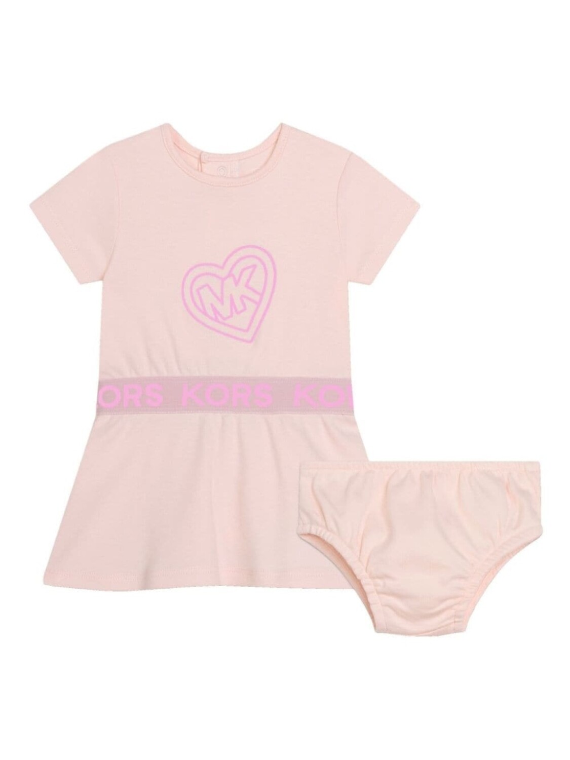 

Michael Kors Kids платье с логотипом, розовый