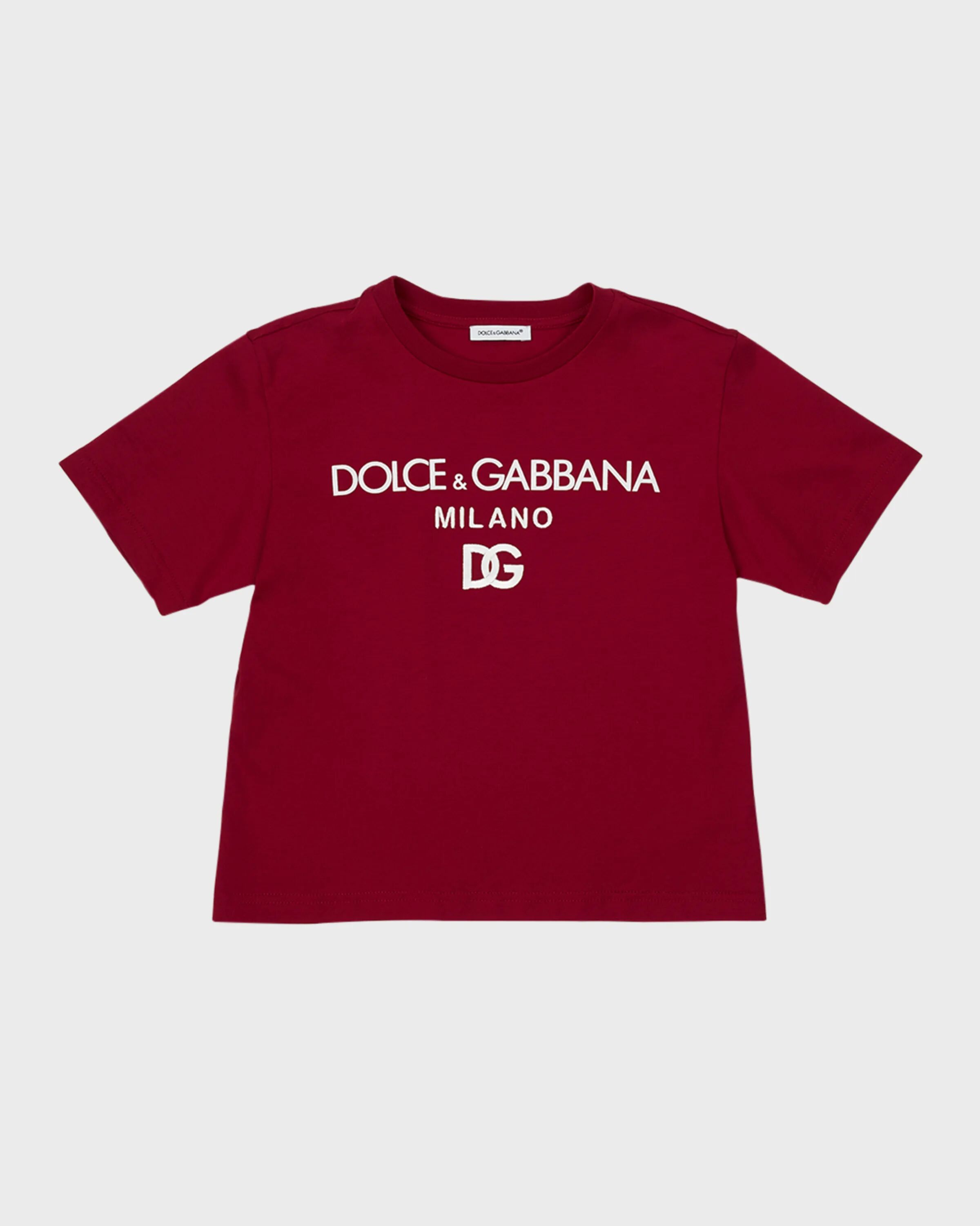 

Футболка для мальчика с логотипом Dolce&Gabbana, цвет Bright Red