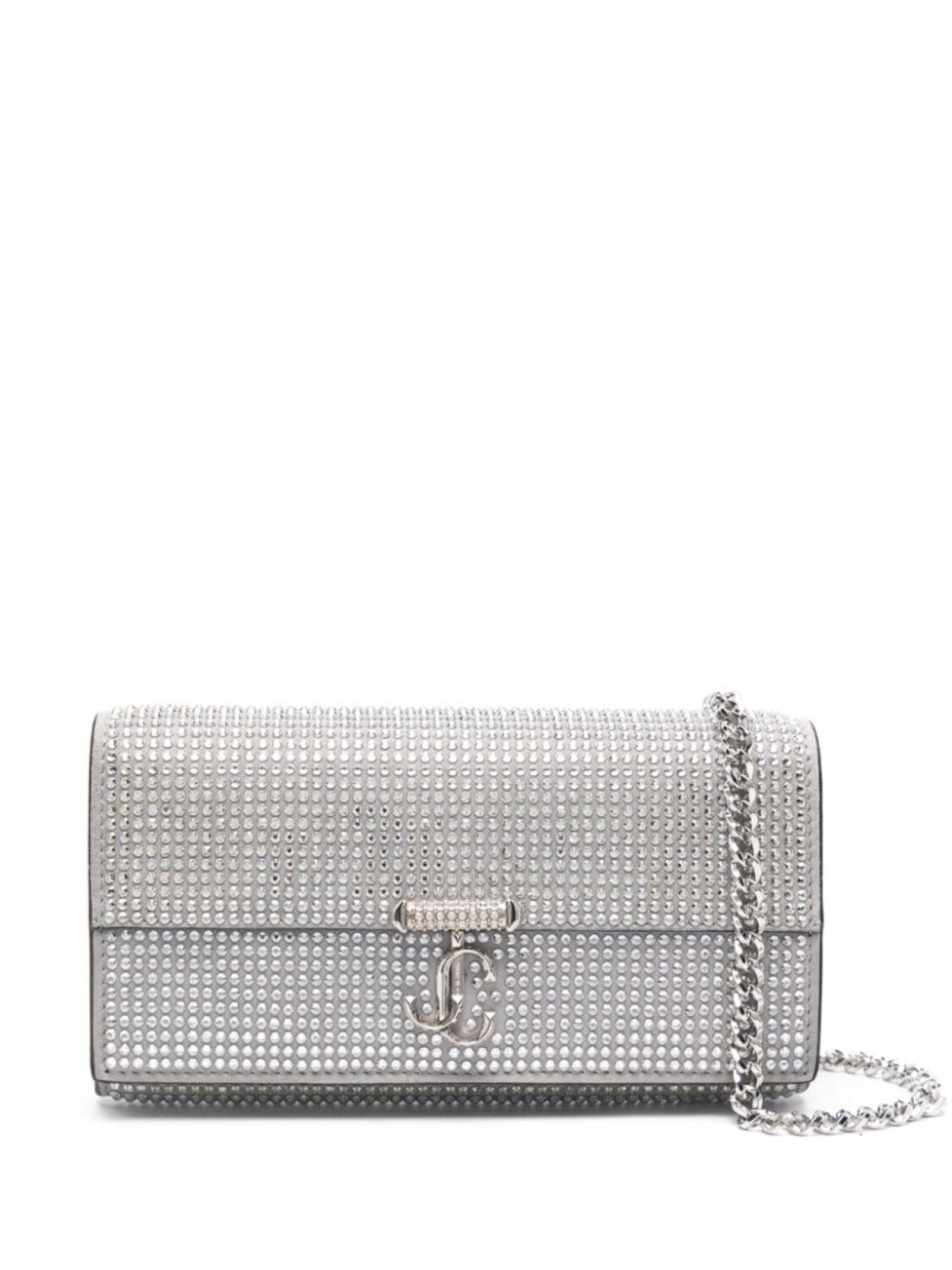 

Jimmy Choo клатч Avenue, серебристый
