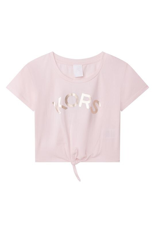 

Хлопковая футболка для детей Michael Kors, розовый