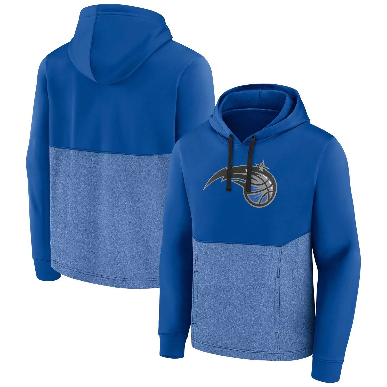 Мужской синий пуловер с капюшоном Orlando Magic Winter Camp с логотипом Fanatics