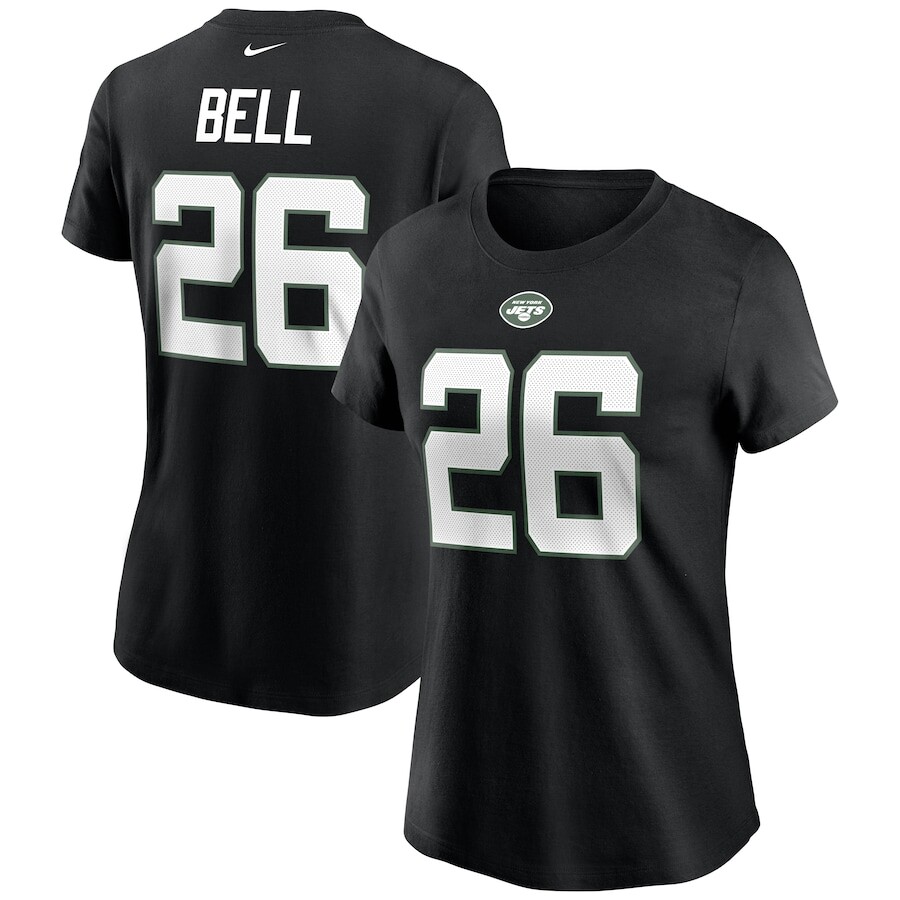 

Футболка с именем и номером Nike New York Jets, черный