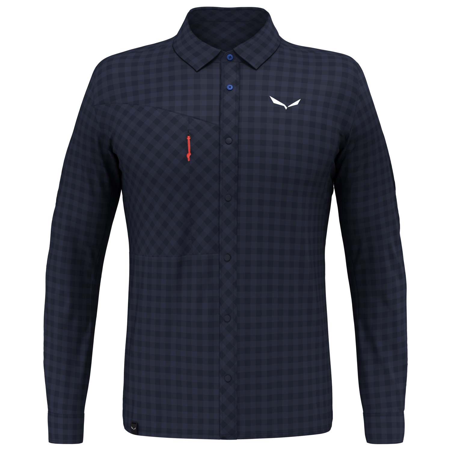 

Рубашка Salewa Puez Dry L/S Shirt, цвет Navy Blazer