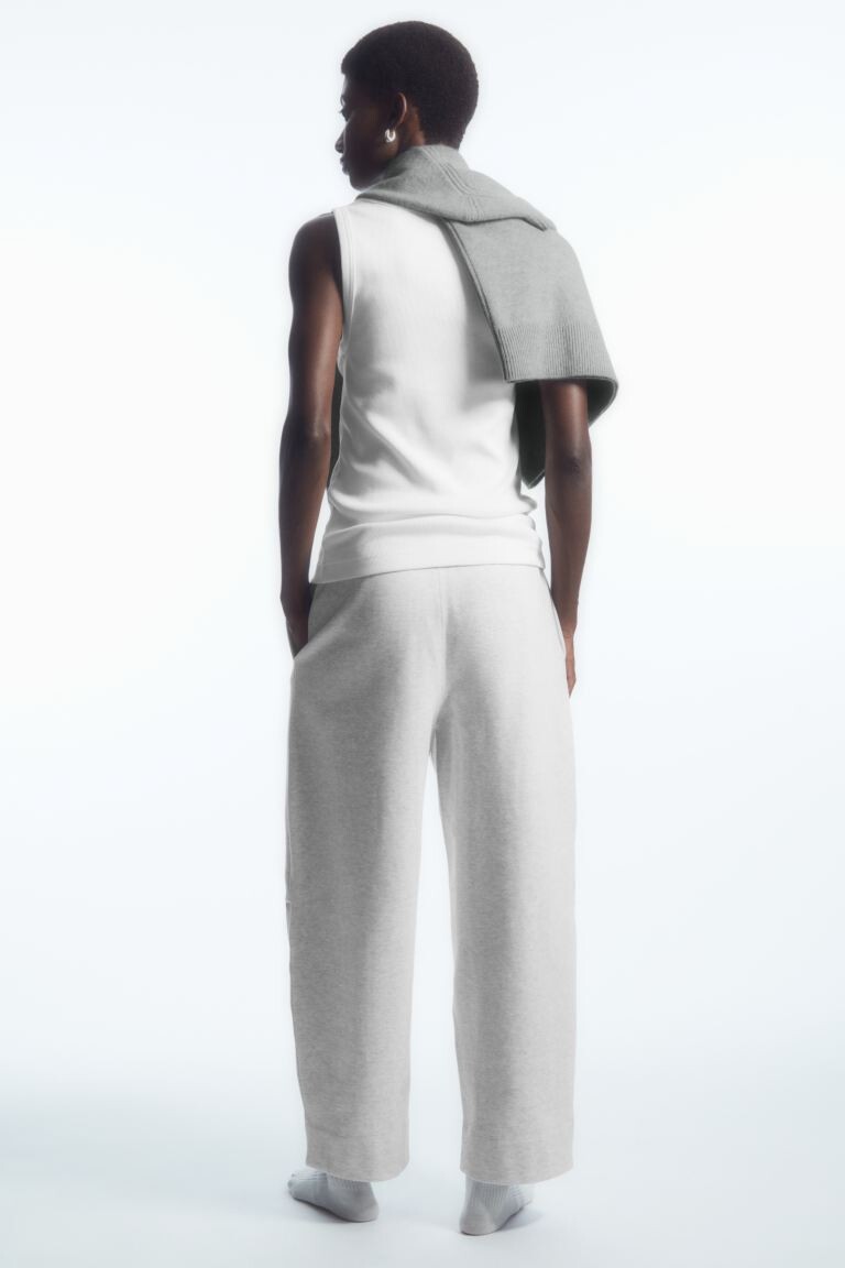 

Спортивные брюки barrel leg H&M, серый