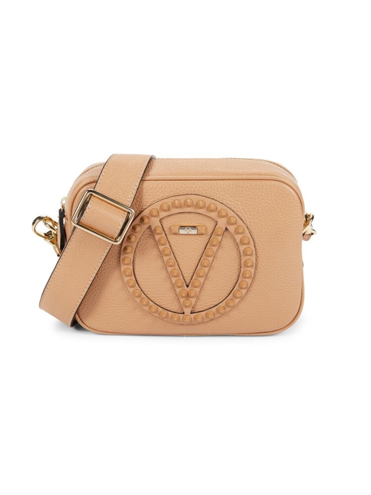 

Кожаная сумка через плечо Mia с заклепками Mario Valentino, цвет Camel