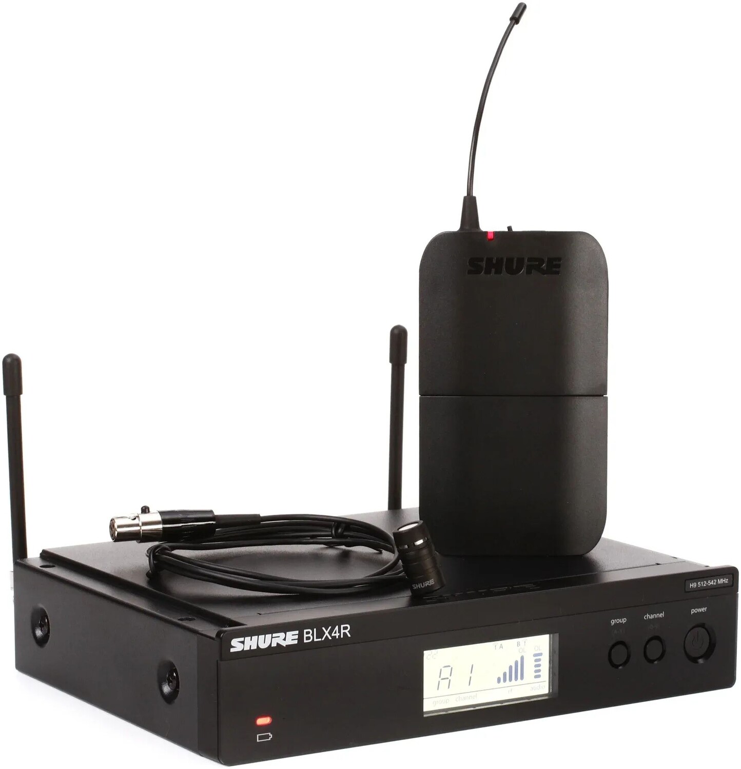 

Беспроводная петличная микрофонная система Shure BLX14R/W85 — диапазон H9