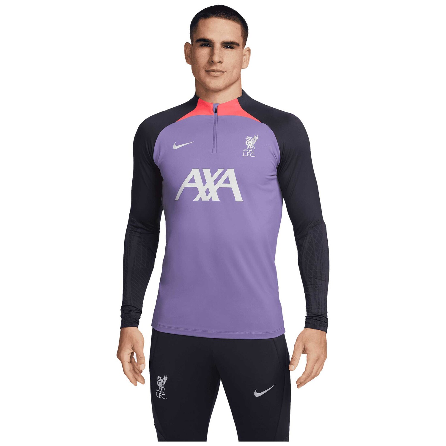 

Толстовка Nike Trainingstop FC Liverpool Strike Drill, цвет lila/weiß