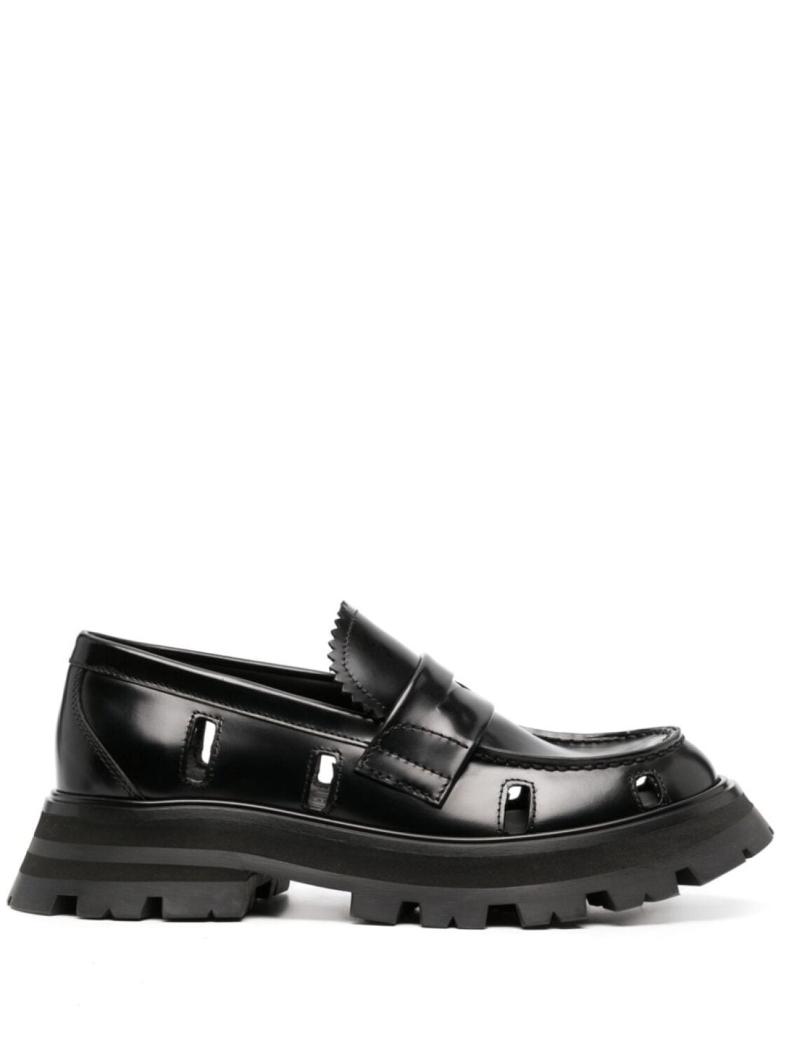 

Alexander McQueen лоферы Wander на массивной подошве, черный
