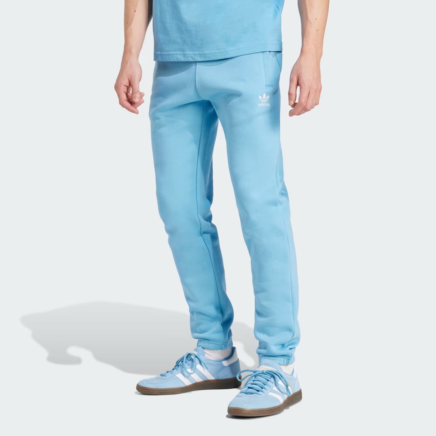 

Брюки Trefoil Essentials Adidas, цвет Light Blue