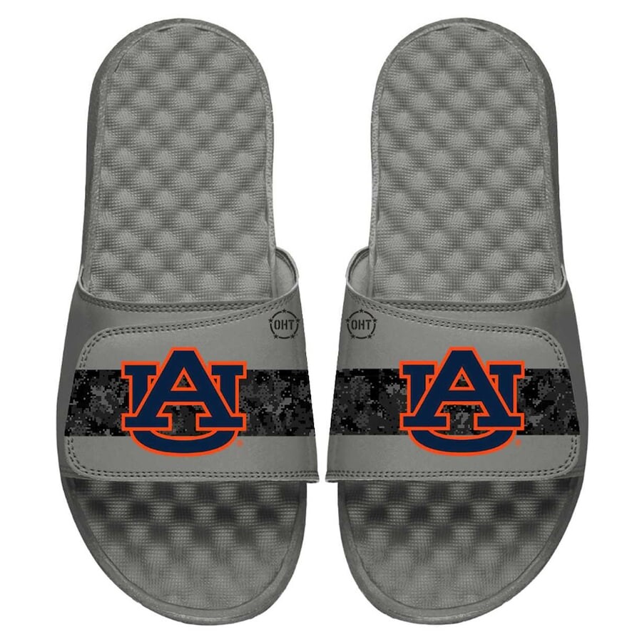 

Шлепанцы ISlide Auburn Tigers, серый