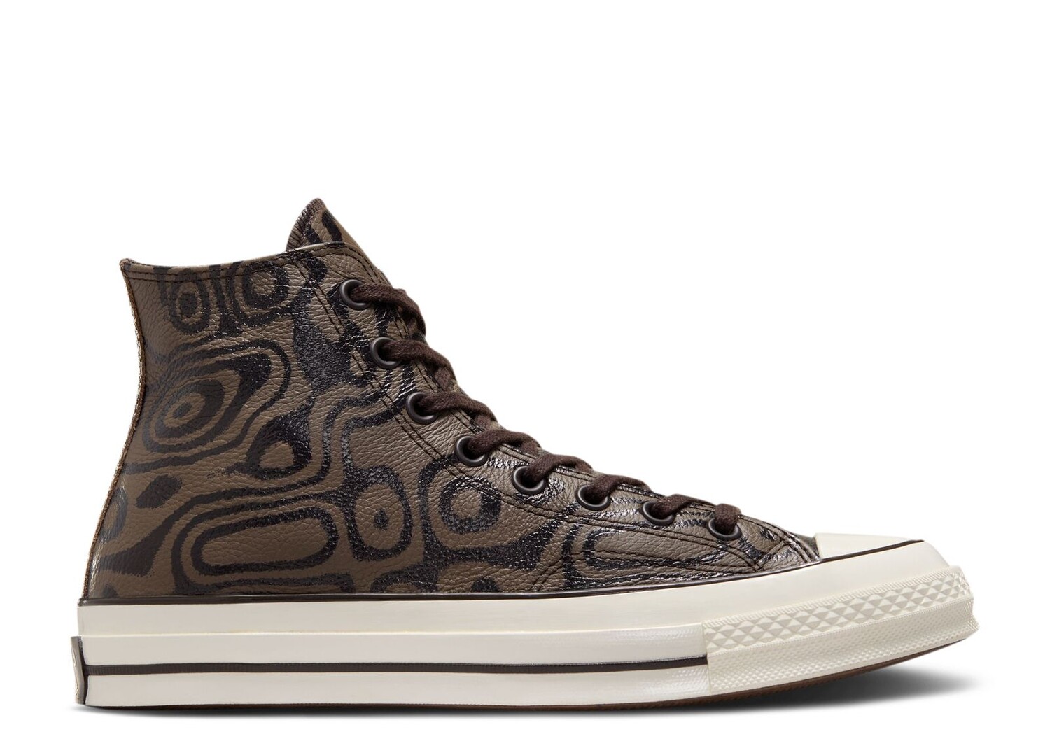 

Кроссовки Converse Willy Wonka X Chuck 70 High 'Chocolate Swirl', коричневый