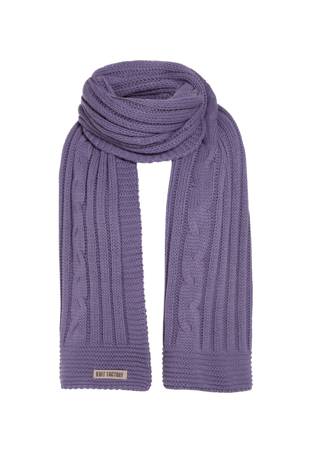 

Шарф ELIN Knit Factory, цвет violet