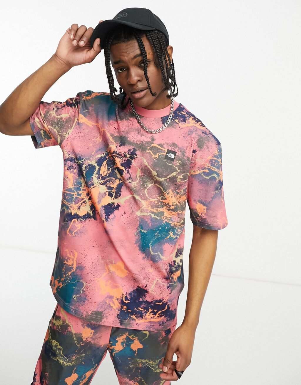 

Розовая футболка с логотипом The North Face NSE Summer