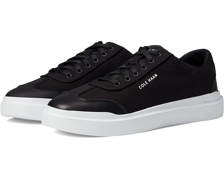 Sneaker daily ленинская ул 52 фото Кроссовки Cole Haan Grandpro Rally Canvas T-Toe, цвет Black/Optic White - купить