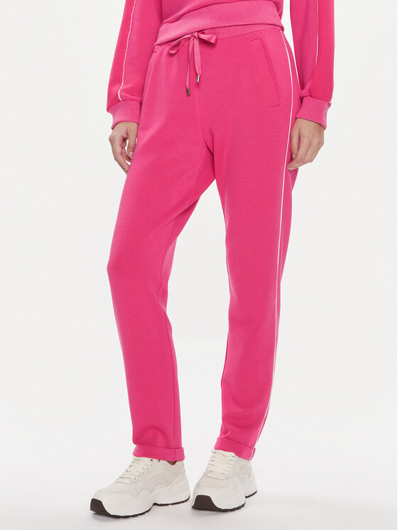 Спортивные брюки стандартного кроя Liu Jo, розовый цена и фото