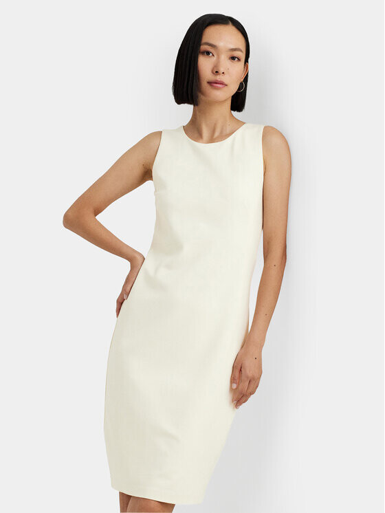 

Платье на каждый день, стандартного кроя Lauren Ralph Lauren, экрю