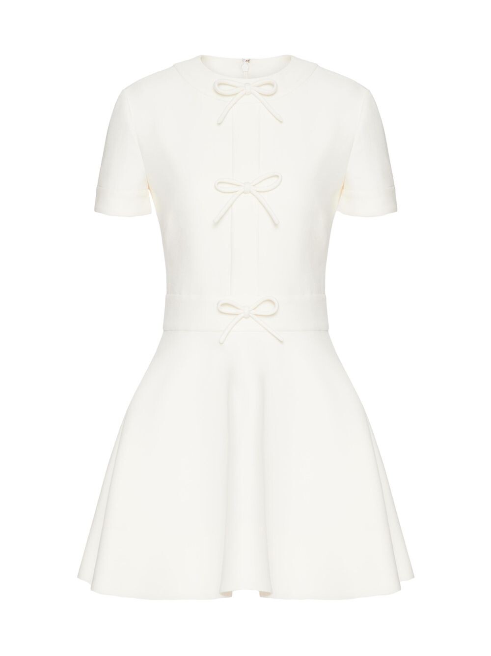 

Платье из крепа от кутюр Valentino, слоновая кость