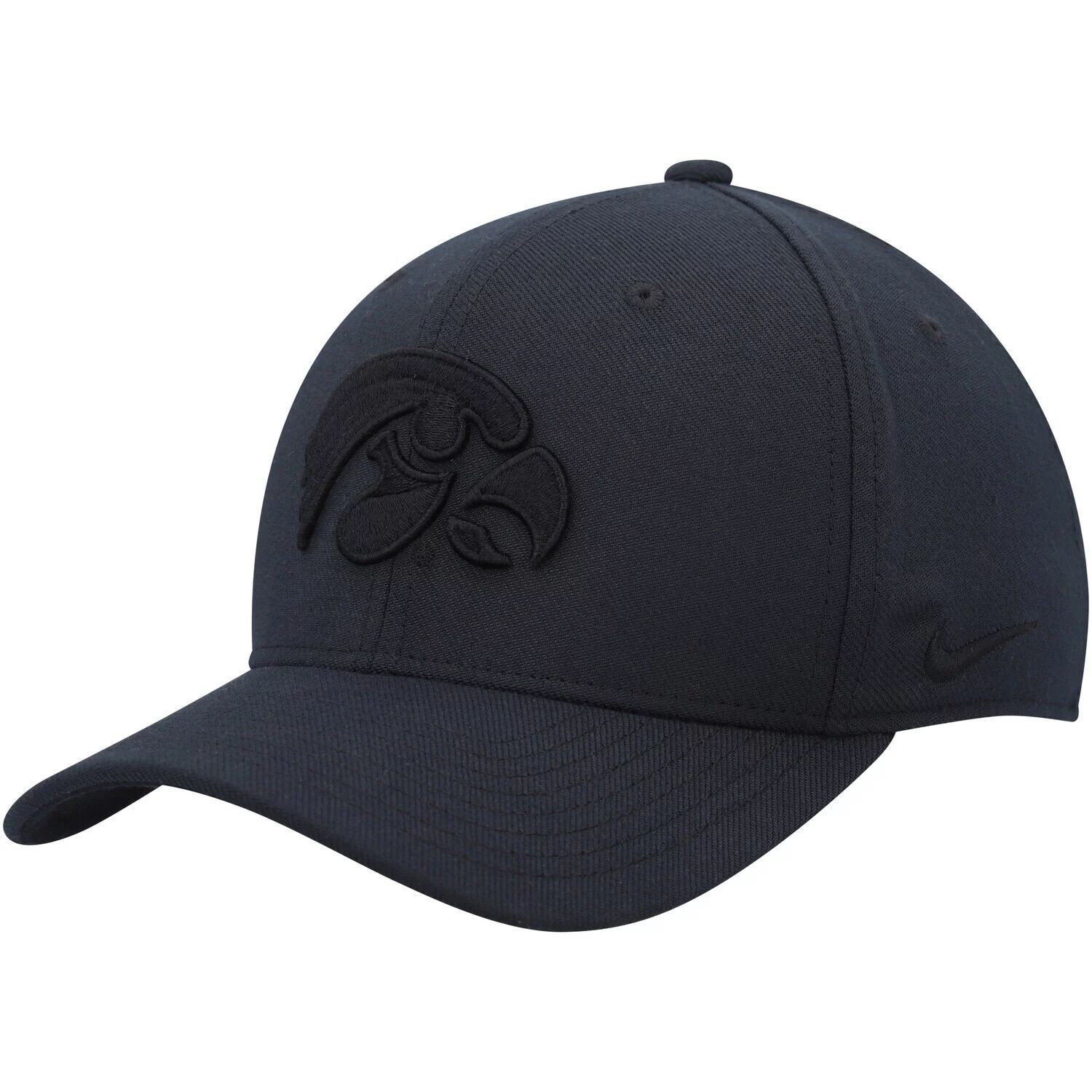 

Мужская кепка Nike Iowa Hawkeyes Triple Black Classic99 Performance Flex