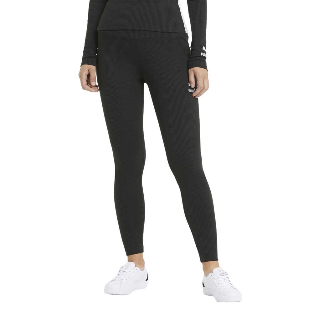 

Леггинсы Puma Classics High Rise Rib, черный