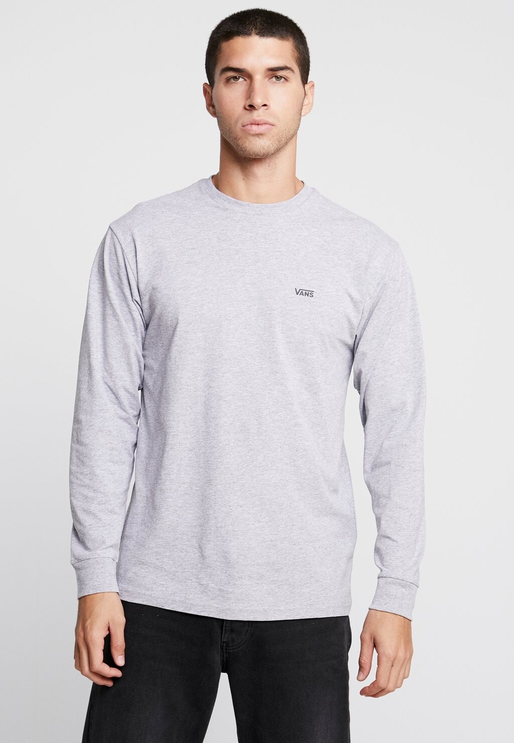 

Футболка с длинным рукавом Left Chest Hit Vans, цвет athletic heather black