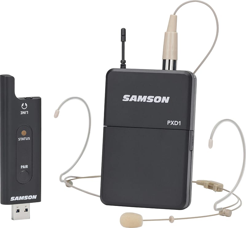 Микрофон Samson XPD2 USB Digital Wireless Headset Microphone System радиосистема samson xpd2 handheld комплектация ручной передатчик микрофон черный
