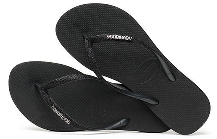 

Слайд женский черный Havaianas