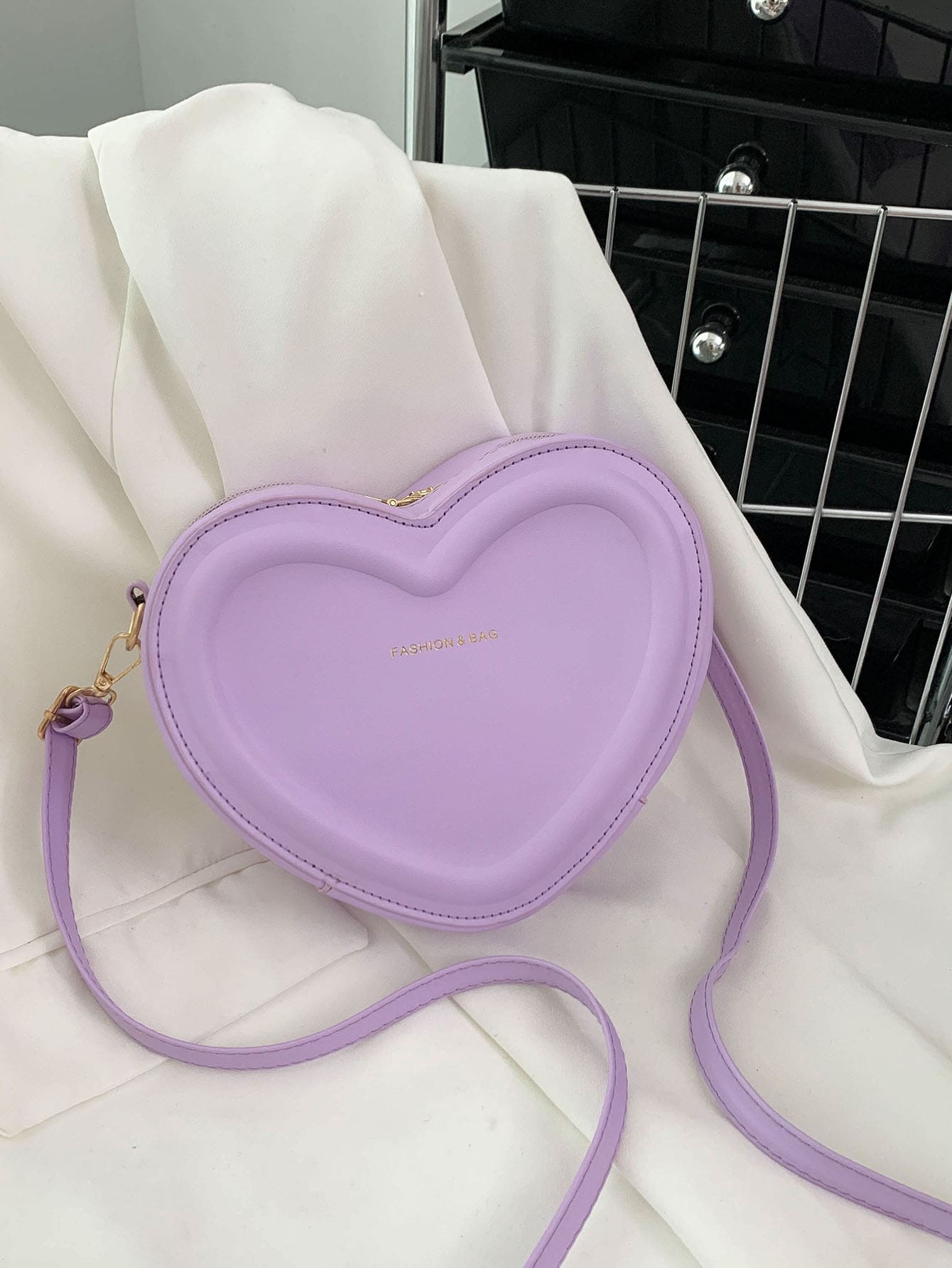 Оригинальная сумка Mini Letter Graphic розовая, фиолетовый цена и фото