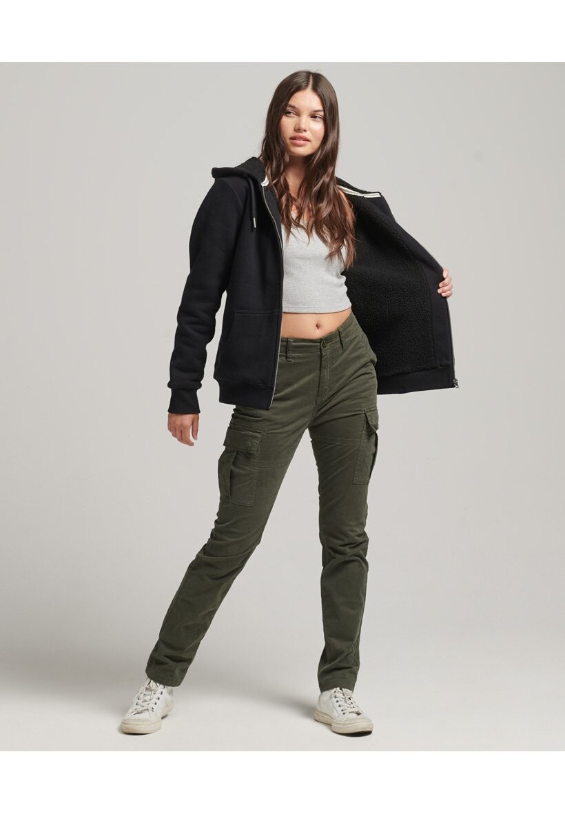 

Толстовка на молнии Superdry, черный