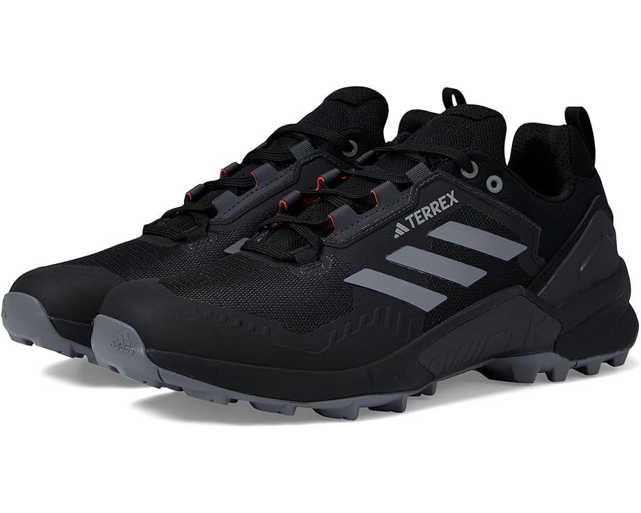 

Походная обувь adidas Outdoor Terrex Swift R3, цвет Black/Grey/Solar Red 1