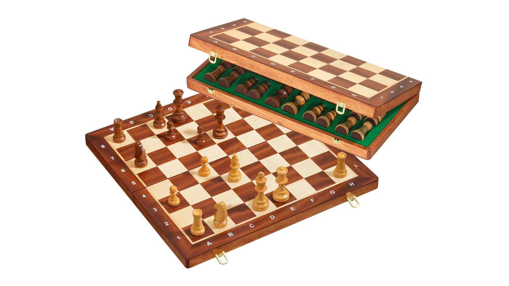 Шахматный футляр-games de luxe, поле 50 мм
