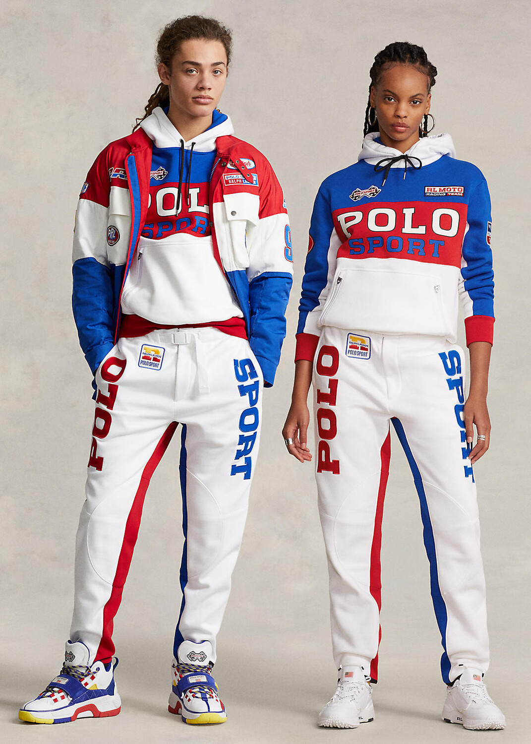 

Флисовые брюки Polo Sport с цветными блоками
