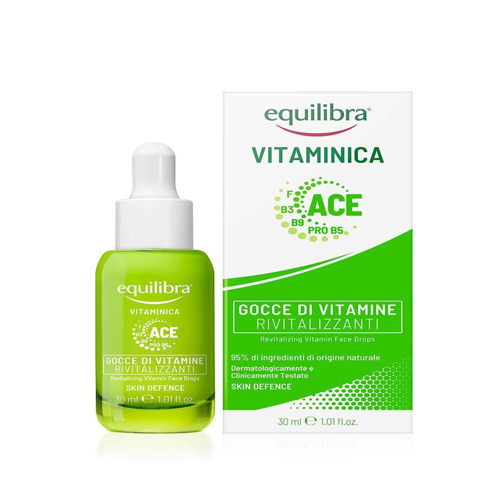 цена Крем против морщин Gotas faciales vitaminadas revitalizantes Equilibra, 30 мл