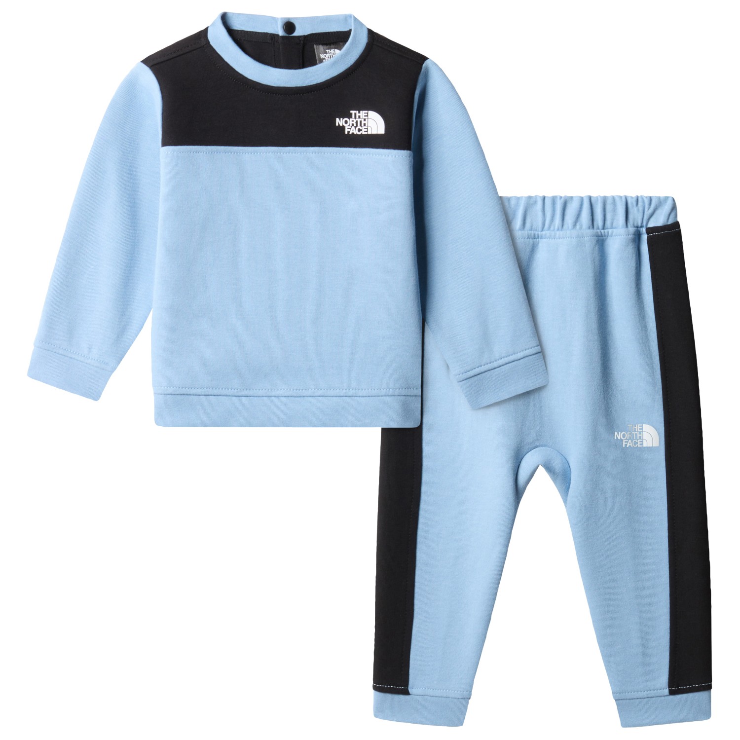 Спортивная и тренировочная куртка The North Face Baby's TNF Tech Crew Set, цвет Steel Blue