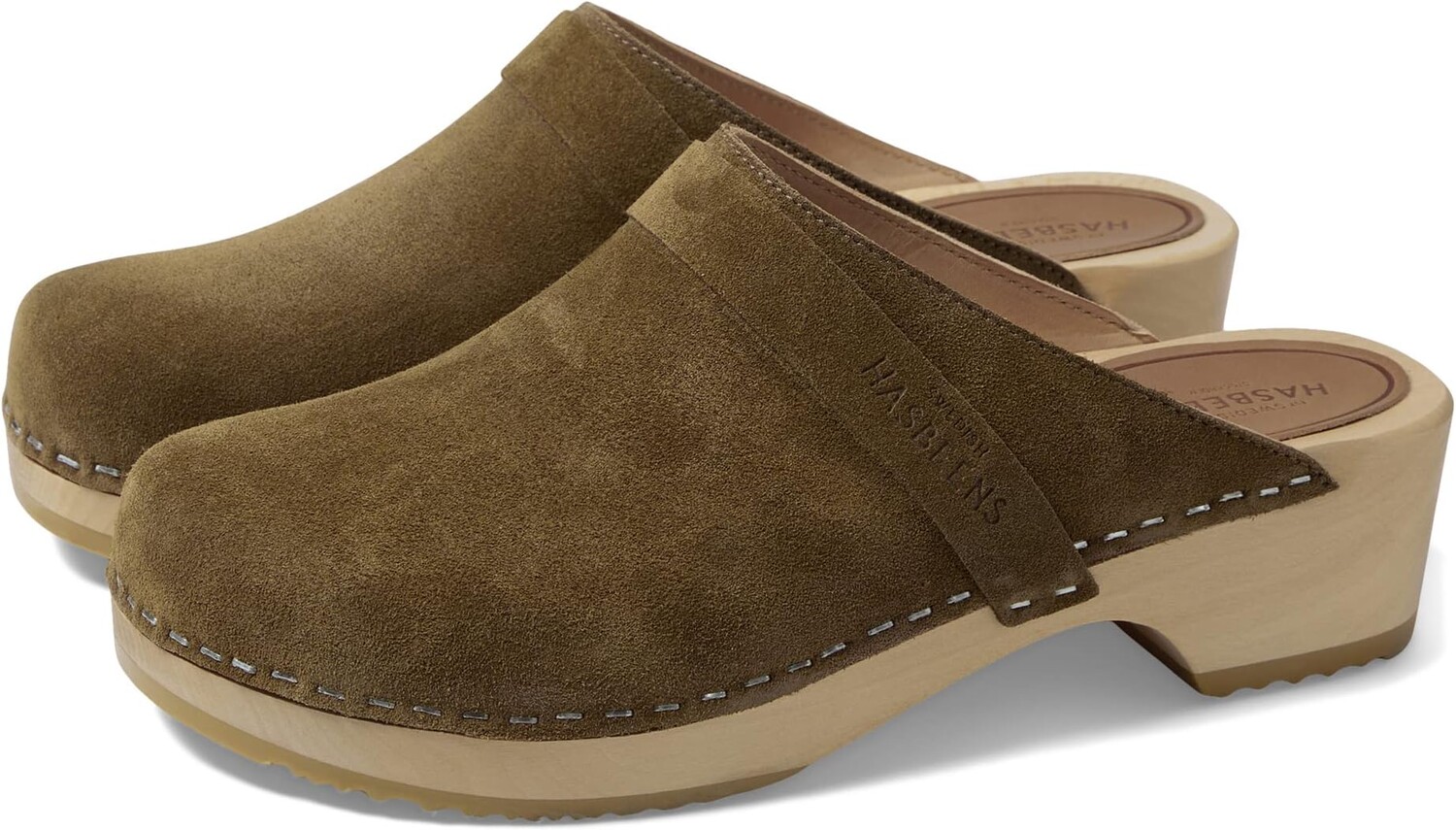 

Сабо Swedish Husband Swedish Hasbeens, цвет Tobacco Suede