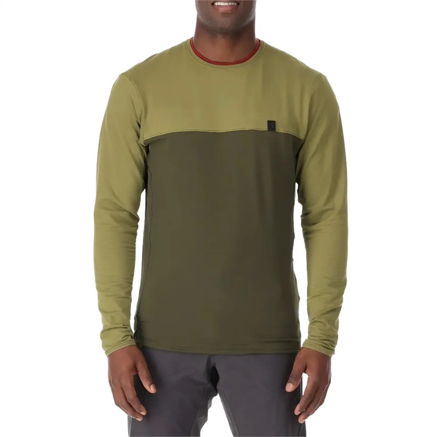 

Топ Rab Dihedral Crew, цвет Chlorite Green/Army