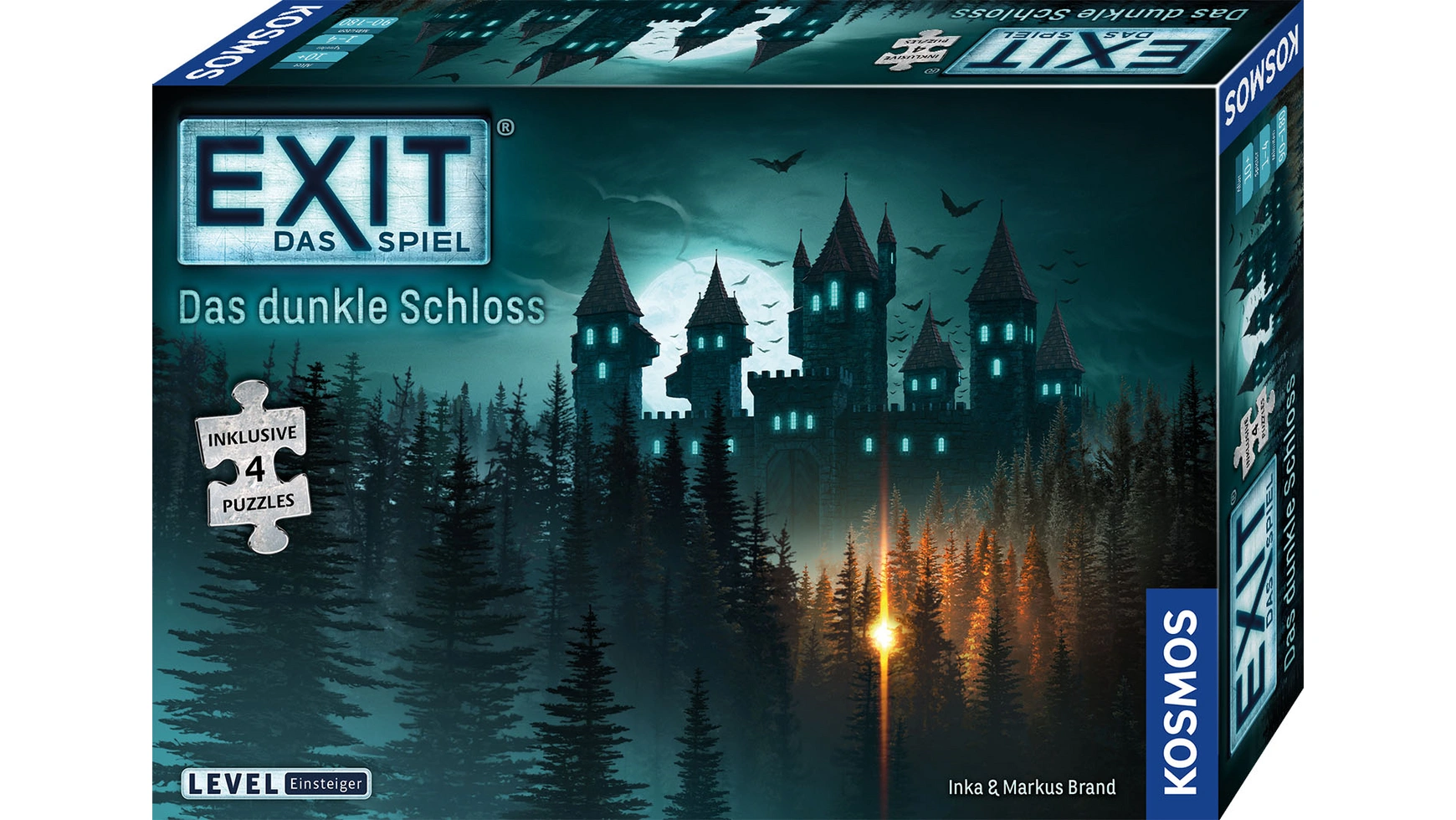 набор настольных игр zvezda заброшенный дом exit квест Выход игра + головоломка: темный замок Kosmos