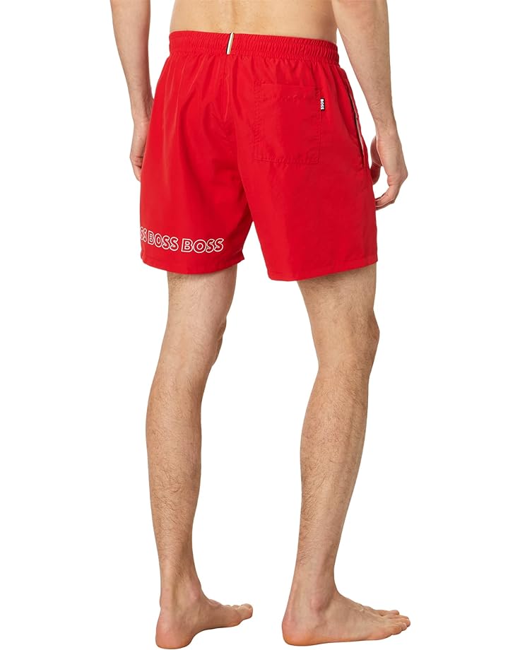 Шорты для плавания BOSS Dolphin Swim Shorts, цвет Race Car Red