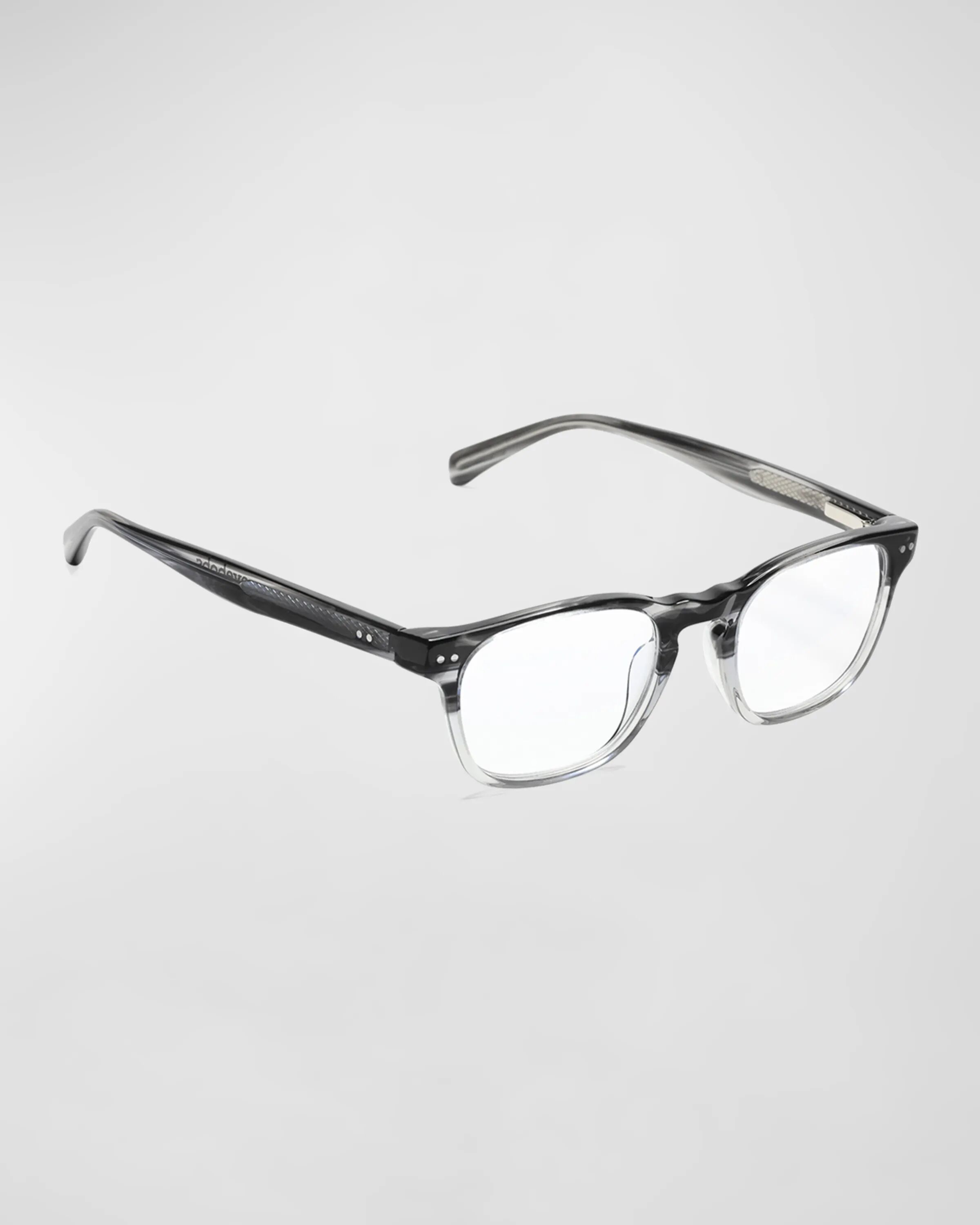 

Очки для чтения Old Sport Rectangular Acetate Readers Eyebobs, цвет Black Grey Fade