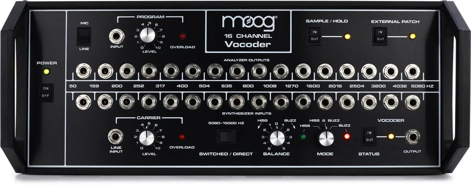 

Moog Vocoder 16-канальный вокодер