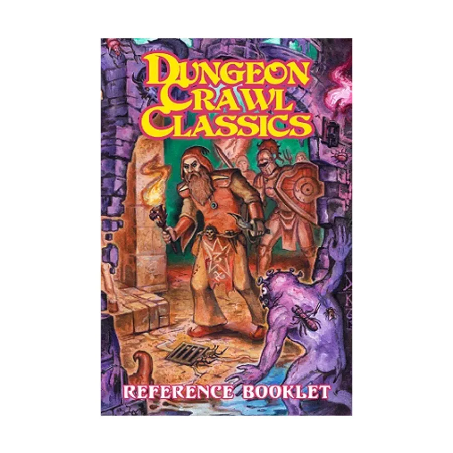 

DCC RPG - Reference Booklet, Dungeon Crawl Classics Role Playing Games (Goodman Games), мягкая обложка