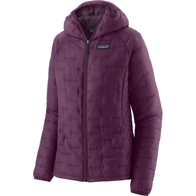 

Женская куртка с капюшоном из микро-пуховика Patagonia, фиолетовый