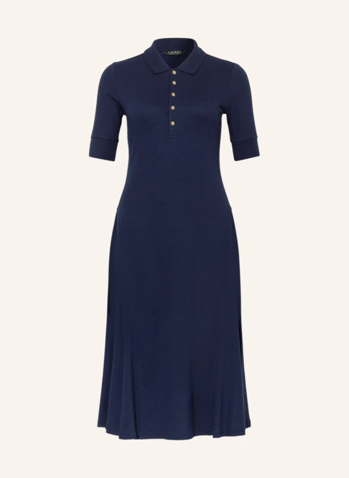 Трикотажное платье Lauren Ralph Lauren, синий футболка ralph lauren хлопок однотонная 3 шт размер s черный