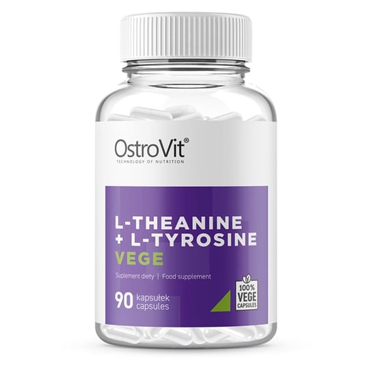 L-теанин + L-тирозин растительные 90 капсул - OstroVit