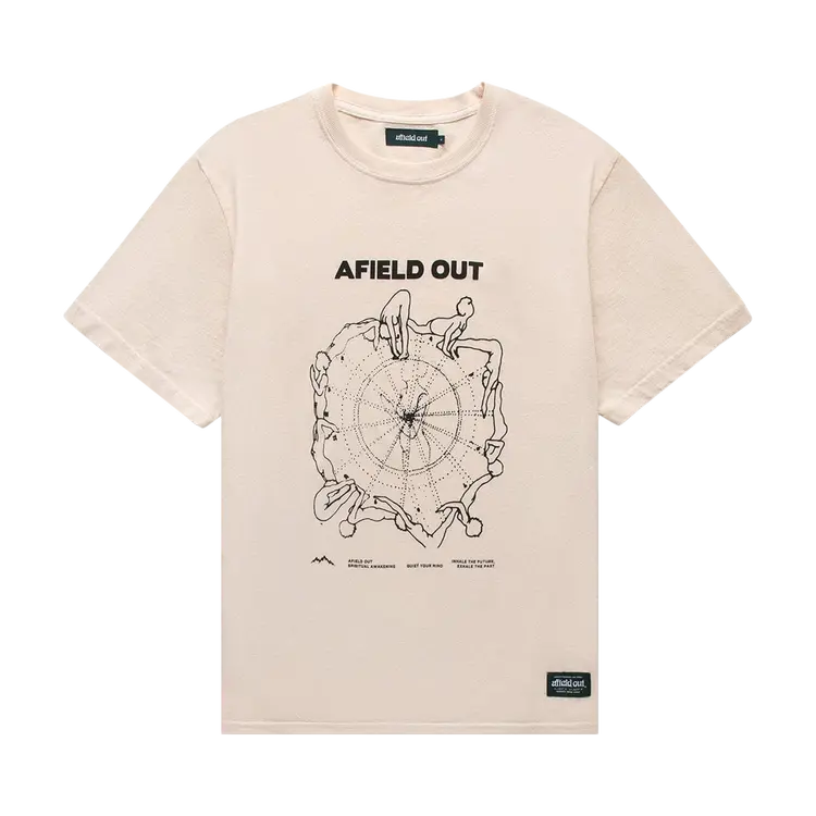 

Футболка Afield Out Flow 'Bone', кремовый, Бежевый